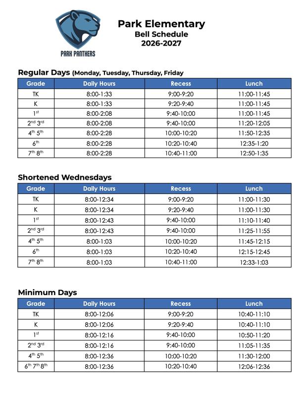 [26-27] Bell Schedule Featured Photo