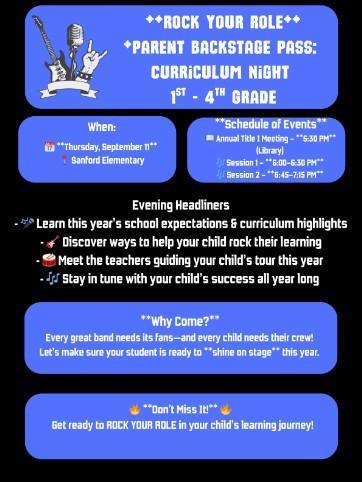 Curriculum night Thumbnail Image