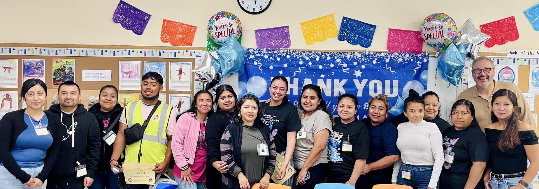 Parent volunteers
