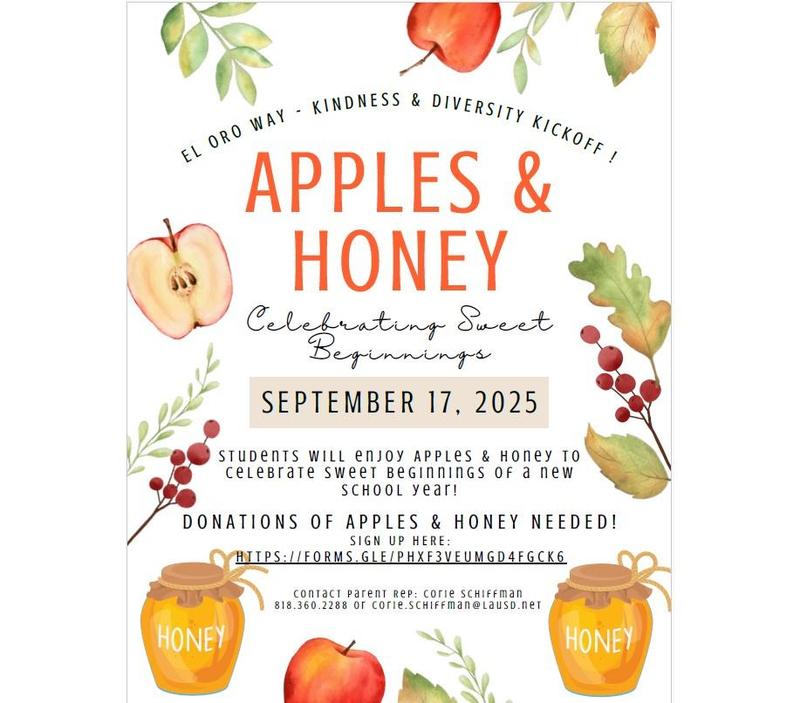 Apples and Honey Flyer