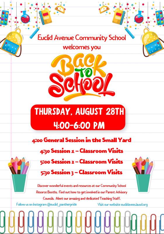 Back to School Night