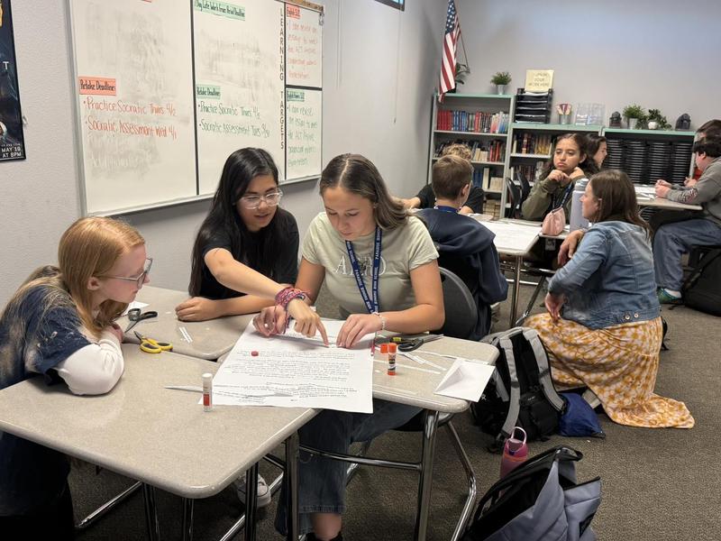 photos of students reading