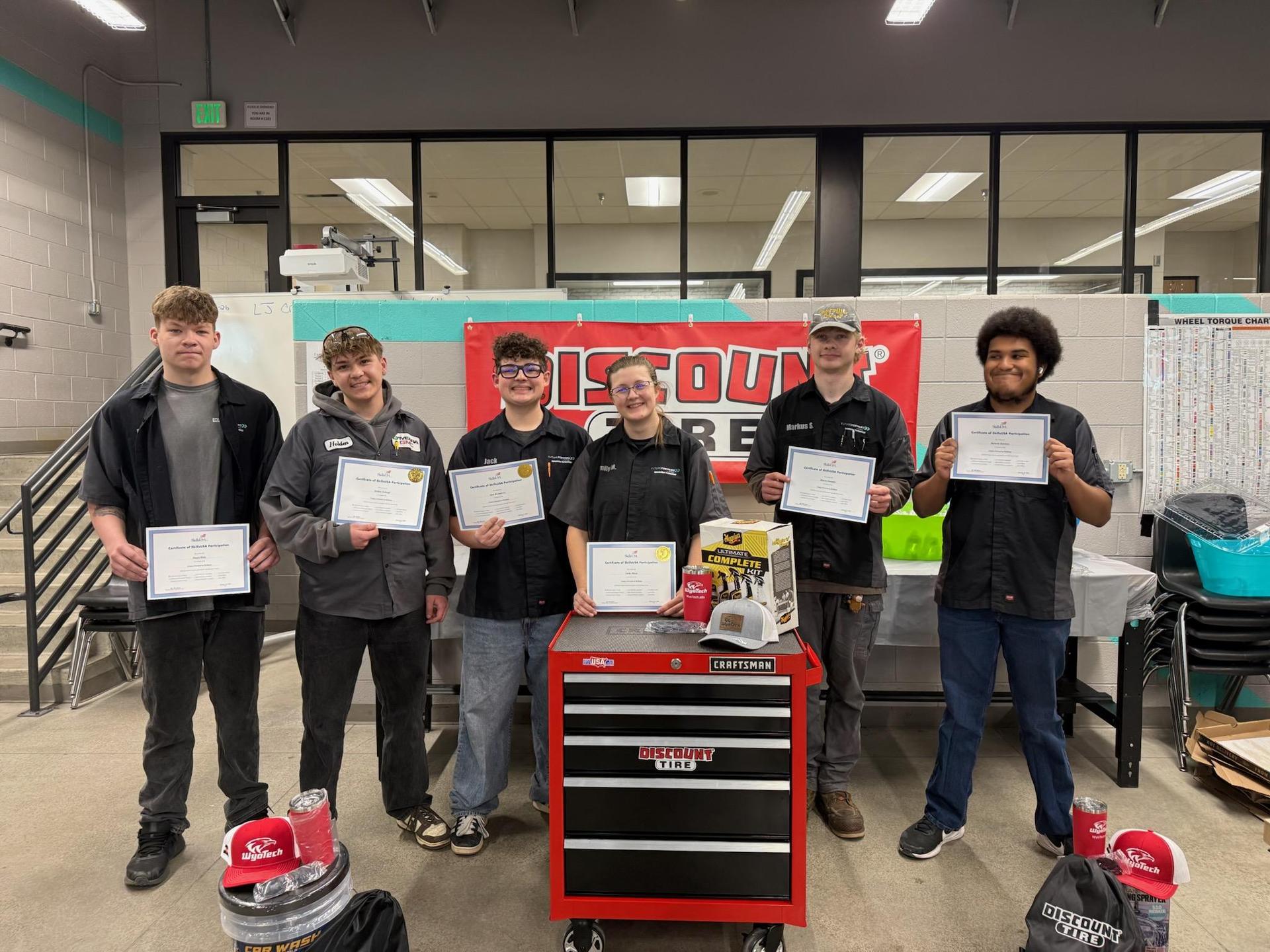 Jack McAndrews, winner at Skills USA