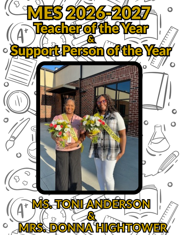 Teacher of the Year and Support Person of the Year picture