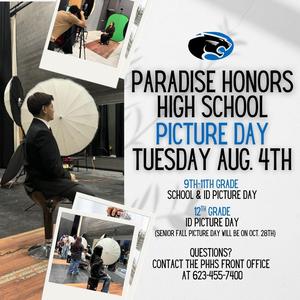graphic that says "picture day"