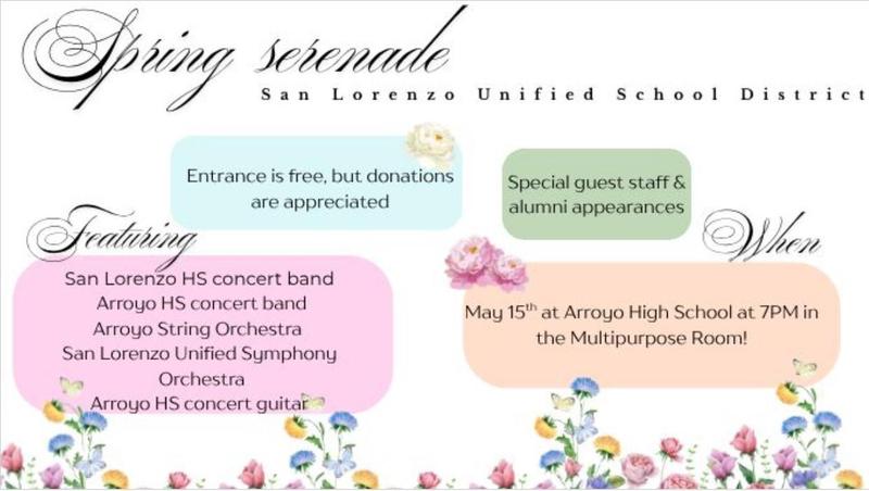 YOU ARE INVITED TO THE AHS SPRING CONCERT Featured Photo