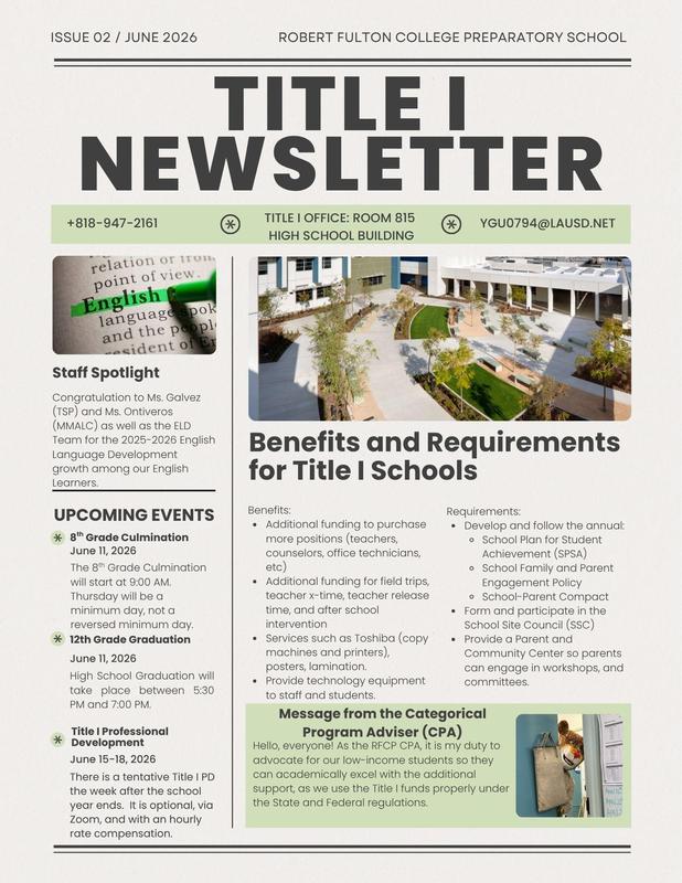 Title I Newsletter