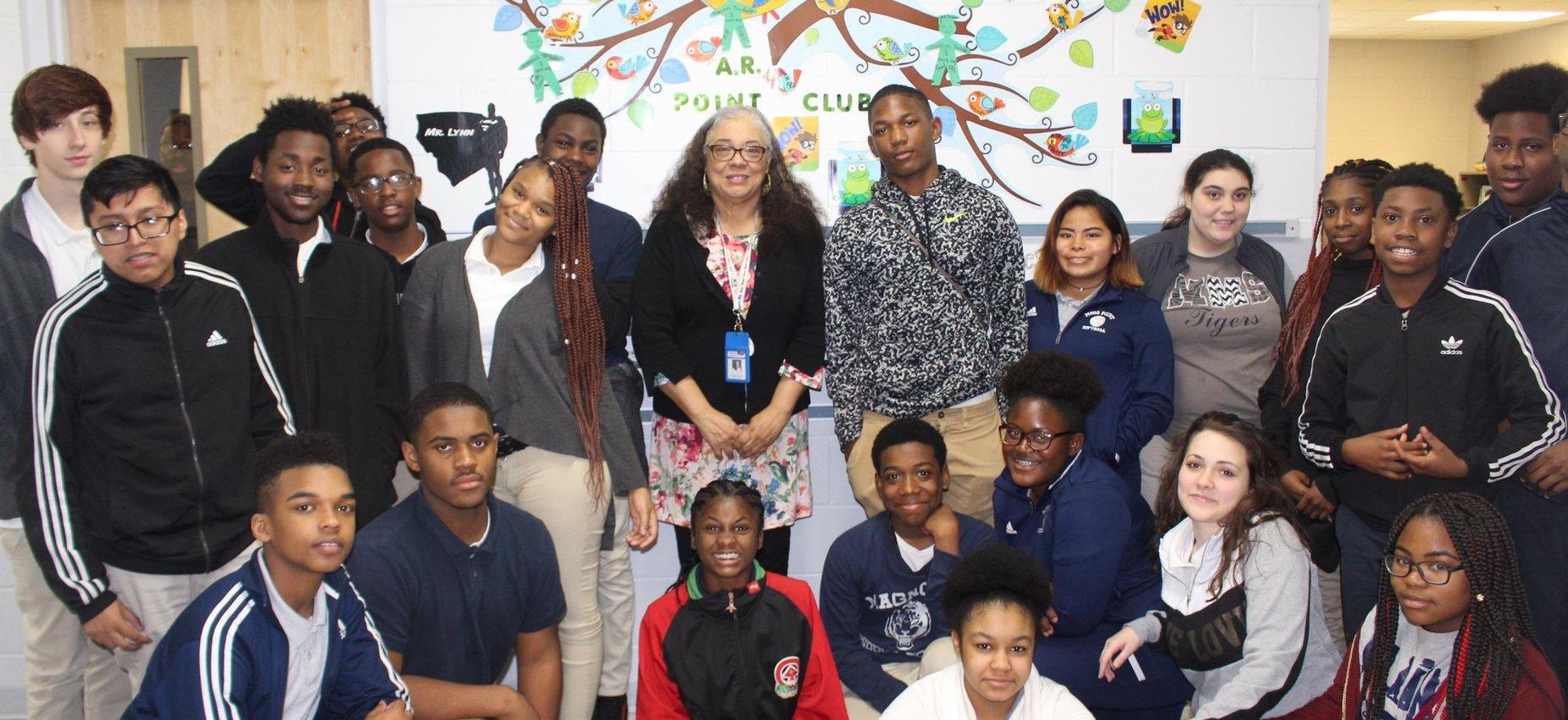 teacher and students