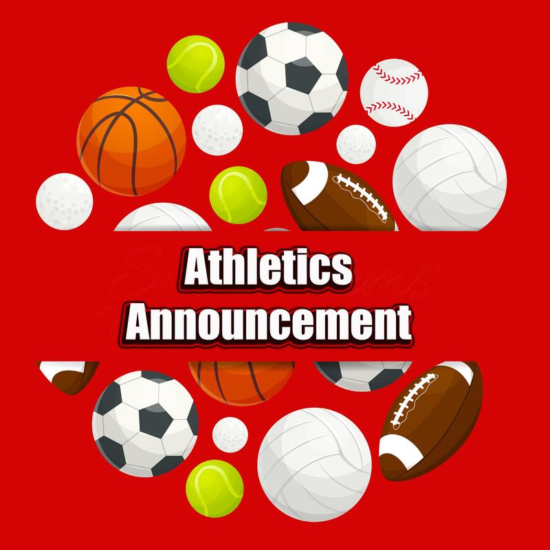 athletics announcement