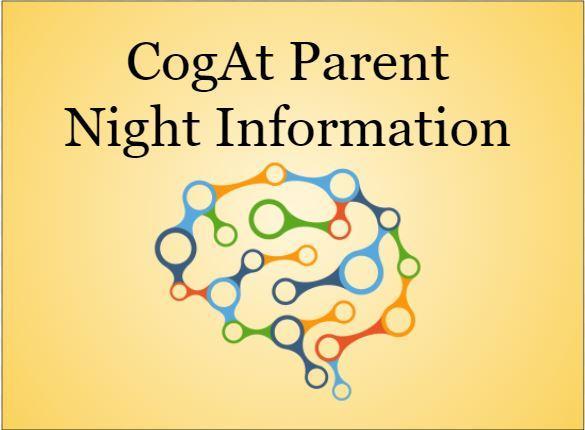Cog At Parent Night Information