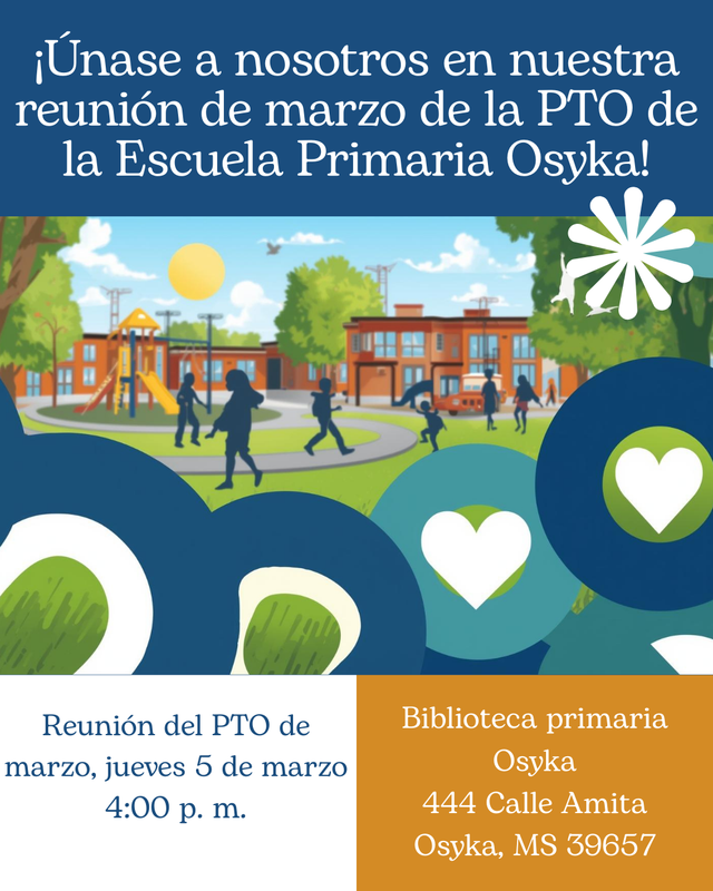 spsd oes pto march 2026 spanish