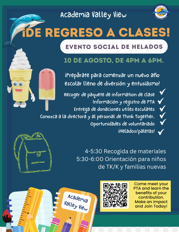 Spanish-Ice Cream Social