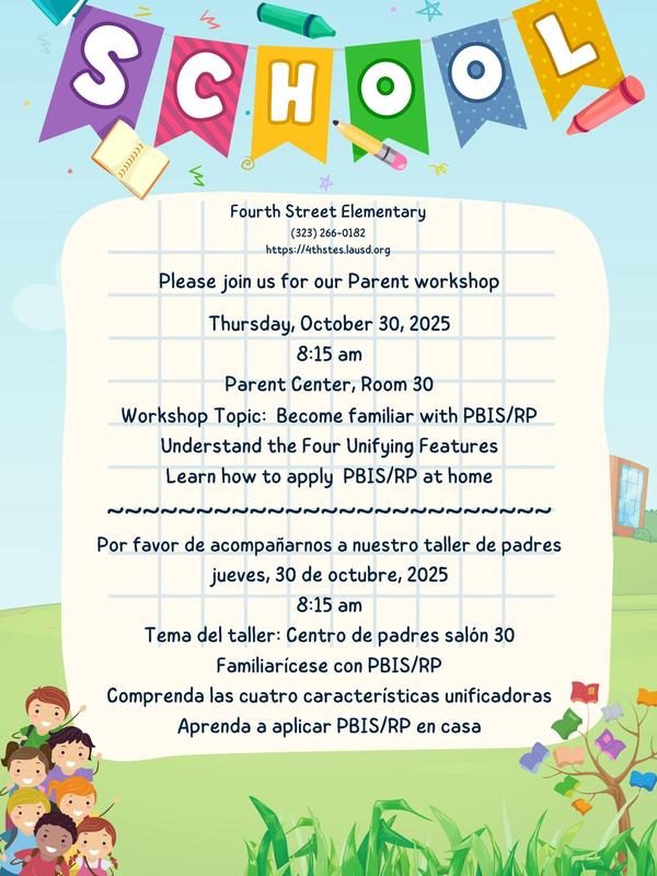 Parent Workshop