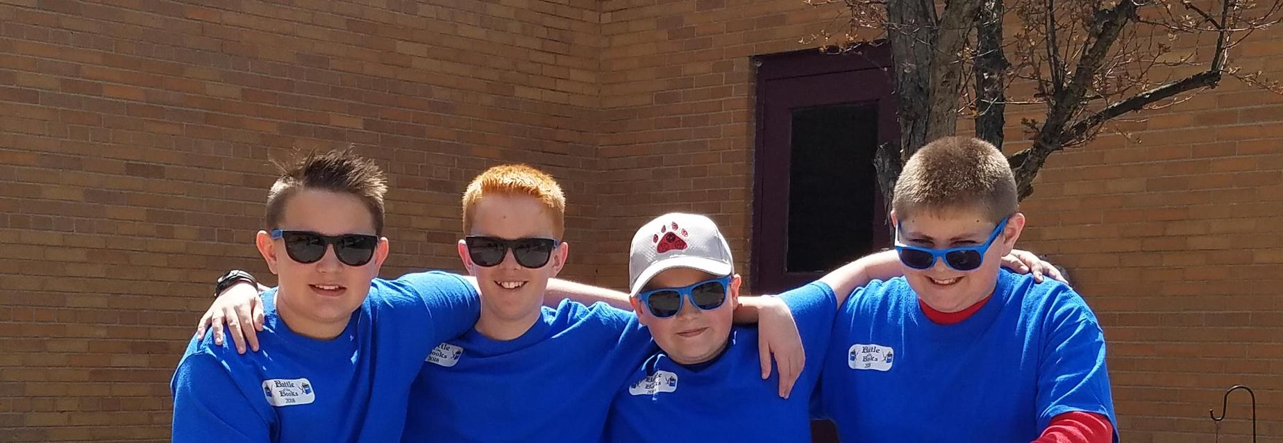 four male students