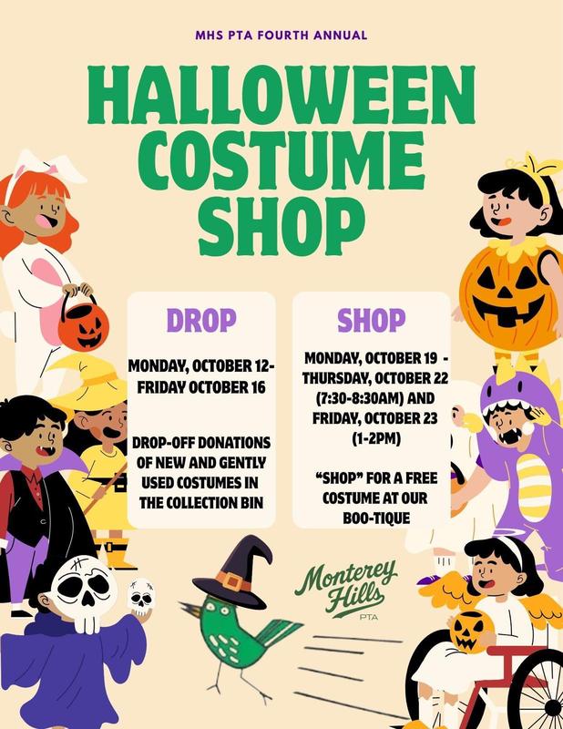 MHS PTA Annual Halloween Costume Drop & Shop Featured Photo