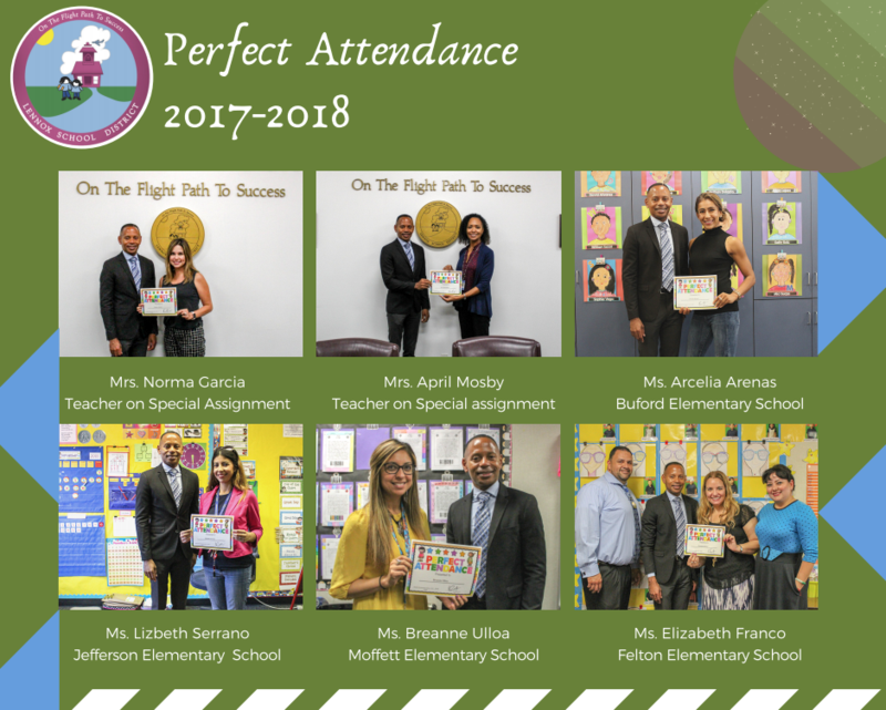 teachers perfect attendance