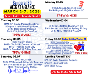 week at a glance