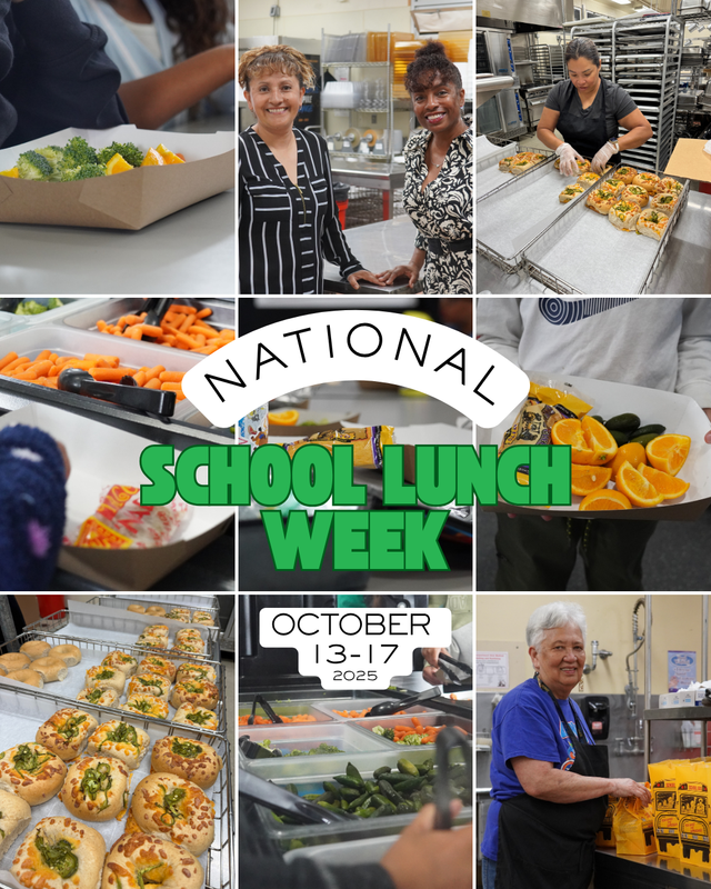 National School Lunch Week 2025 English