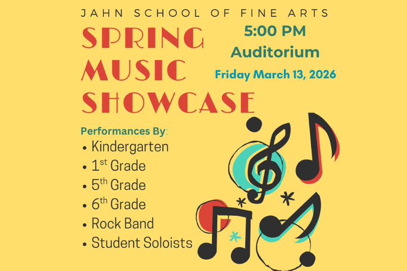 Spring Showcase Flyer