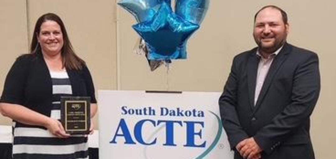 Charlene Weber SDACTE Carl Perkins Community Service Award Winner