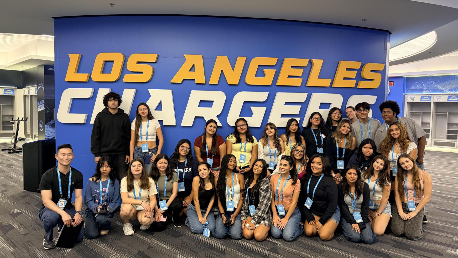 students on a field trip