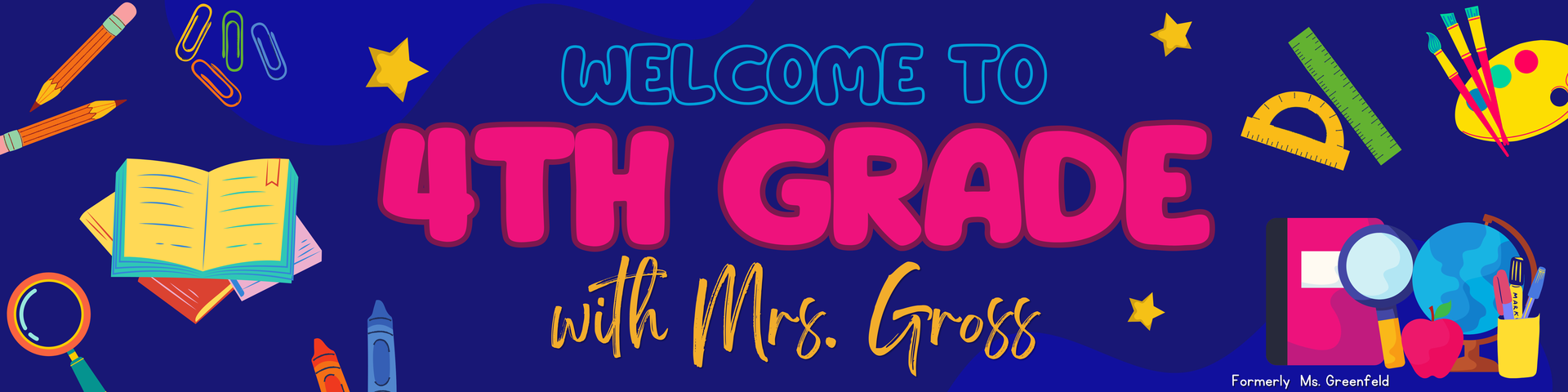 welcome to 4th grade
