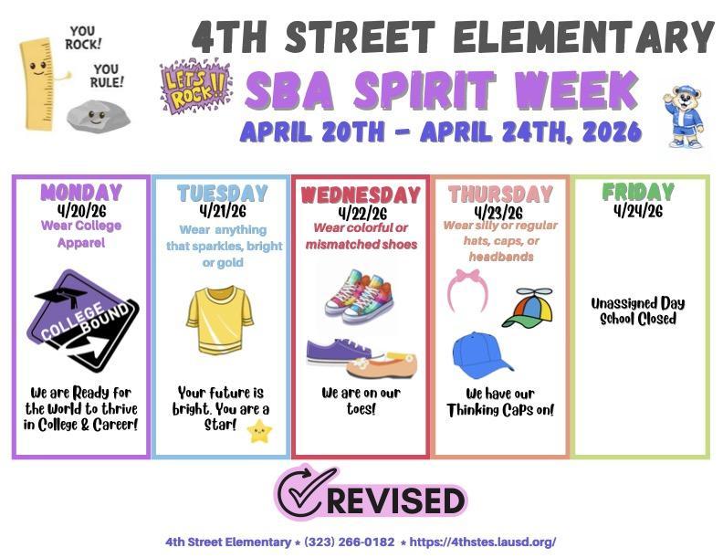 SBA Spirit Week