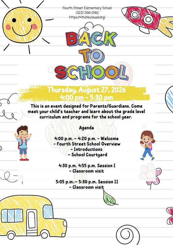 Back to School Night