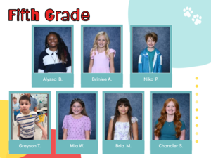 white background with student pictures