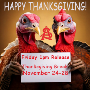 Thanksgiving Break Info