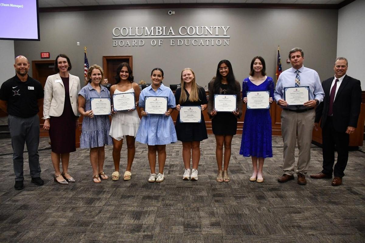 Lakeside HS Tennis group photo