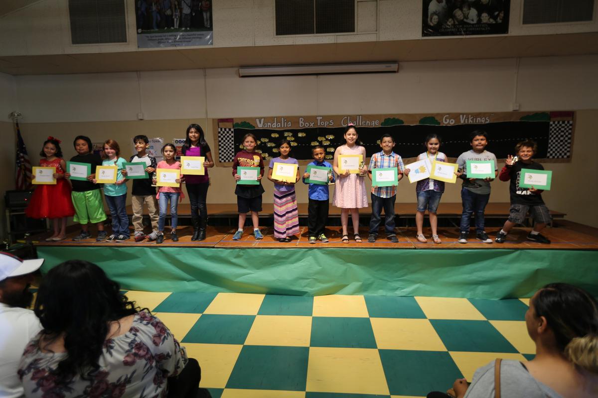 Students Recognized Vandalia Awards Assemblies Vandalia Elementary