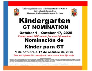 GT Kinder Nominations