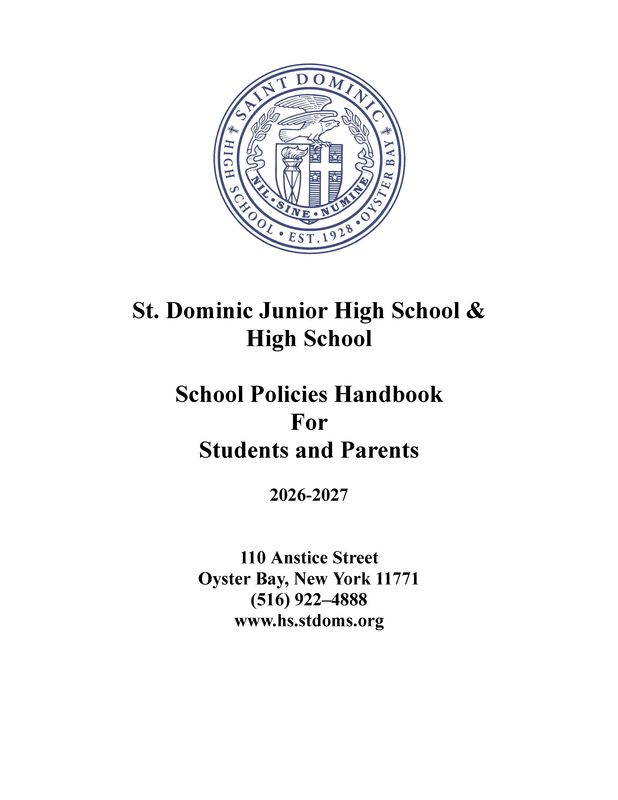 2026 - 2027 Student/Parent Handbook Featured Photo