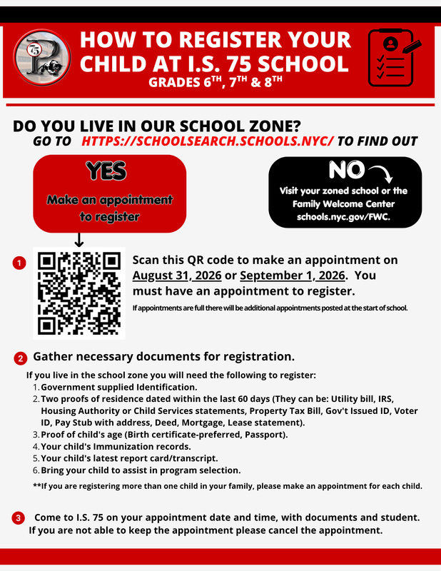 How to register your child at IS75.
