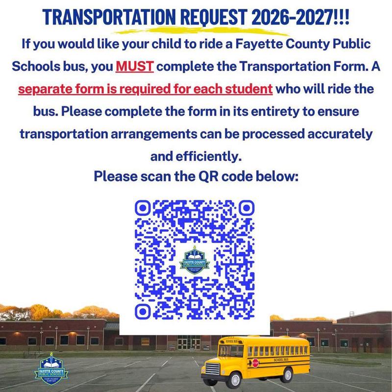 FCPS Transportation Form 2026-27/Formulario de transporte de FCPS 2026-27 Thumbnail Image