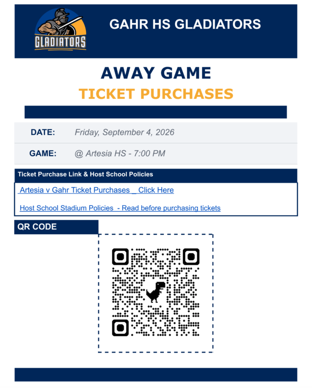 Away Game Ticket Purchase and Policies
