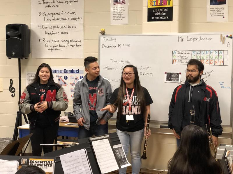 MHS Band Students