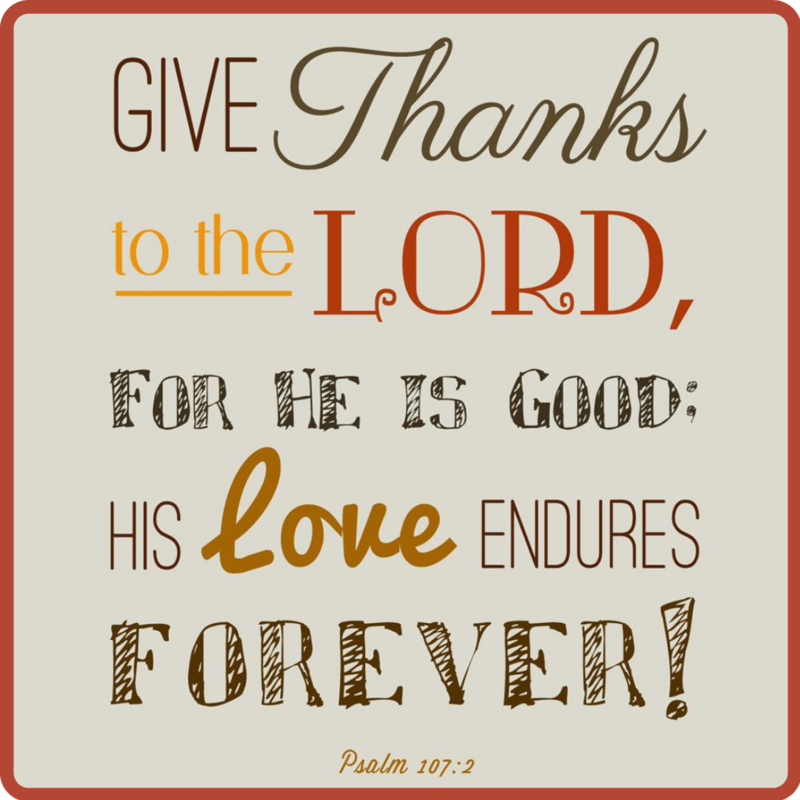 Be Thankful! Featured Photo