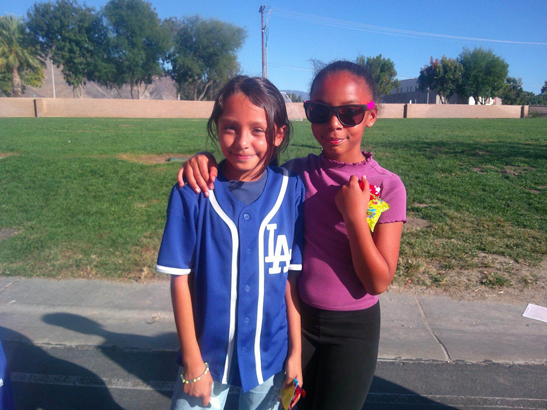 students at Harvest Festival