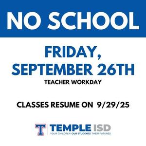 student holiday september 26 2025