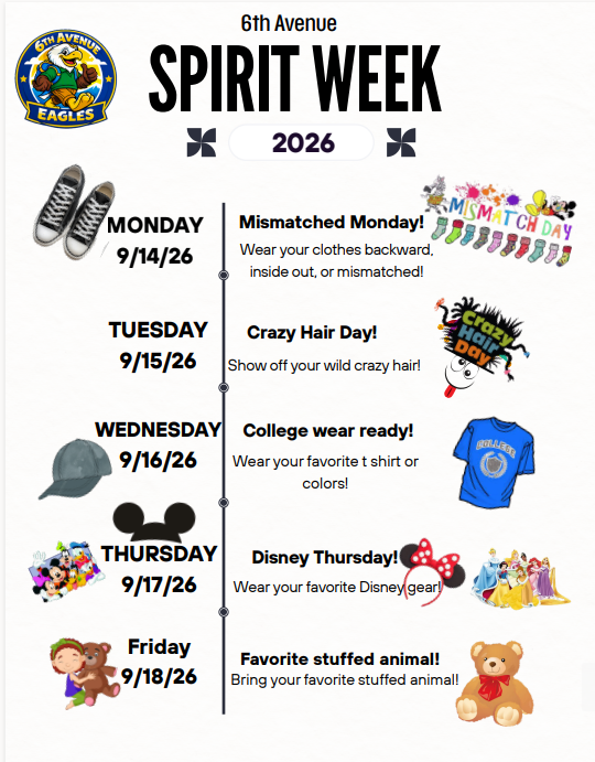 Spirit Week - September