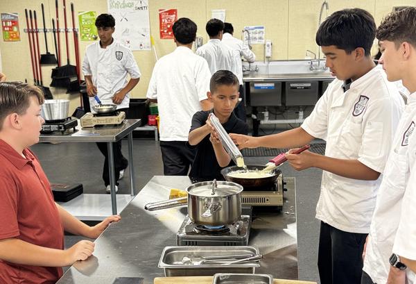 Culinary Collaboration: Students Learning Together, September 25, 2025