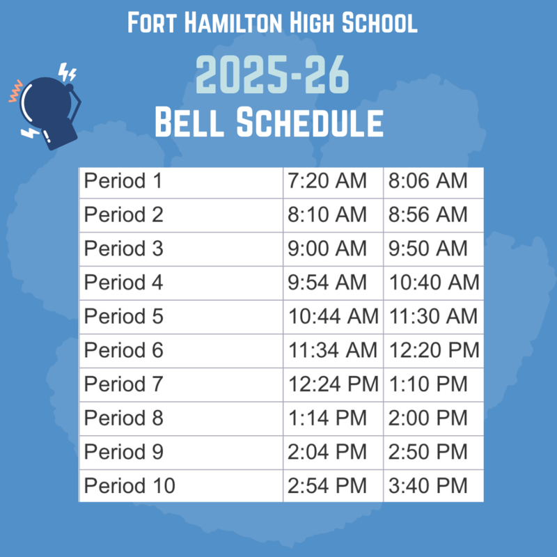 2025-26 Fort Hamilton High School Bell Schedule Featured Photo