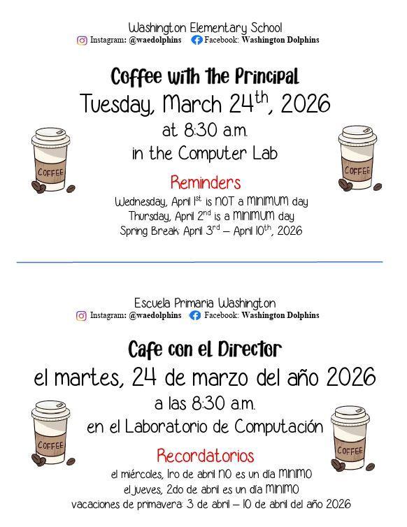 Coffee with the Principal