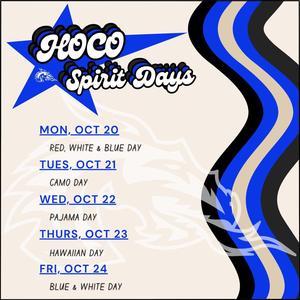 Homecoming Spirit Days