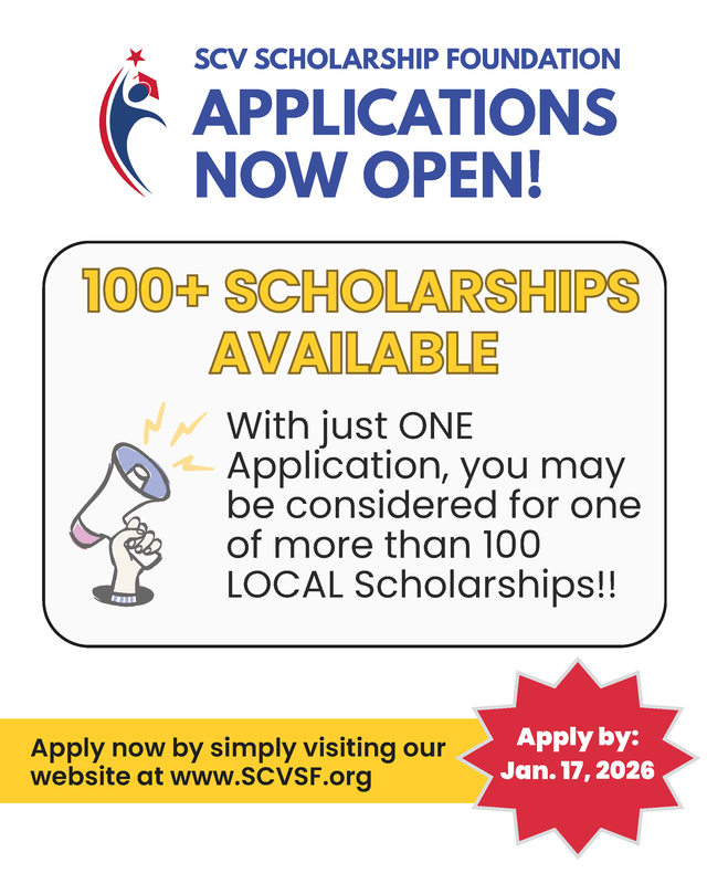 SCV Scholarship Foundation Flyer thumbnail