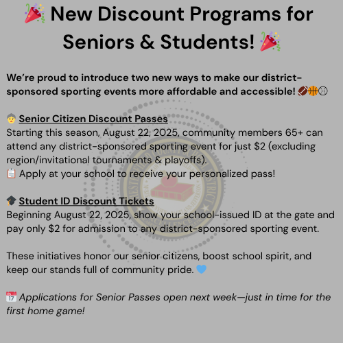 Ticket Discount Program