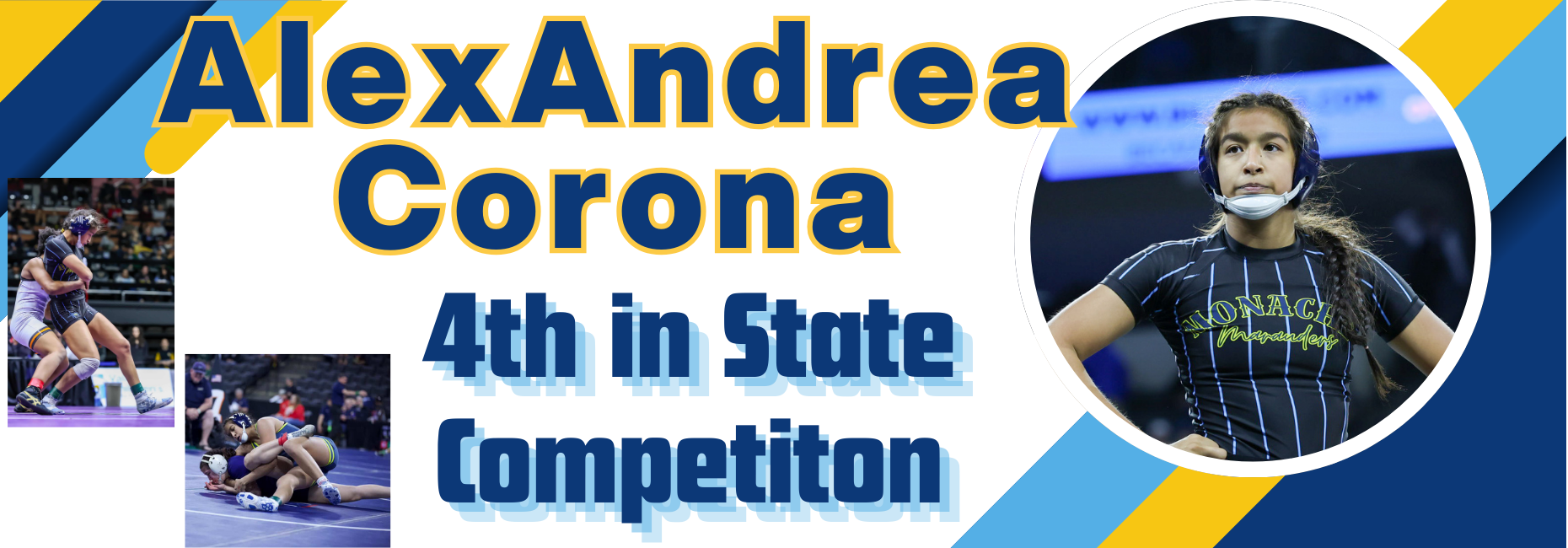 AlexAndrea Corona 4th in State