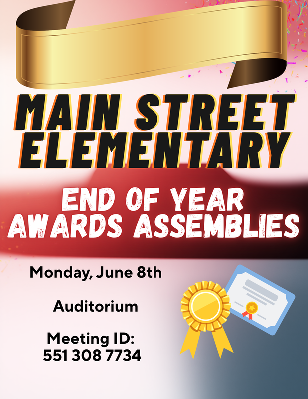 End of Year Awards Flyer